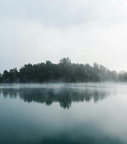 Brouillard sur la mer