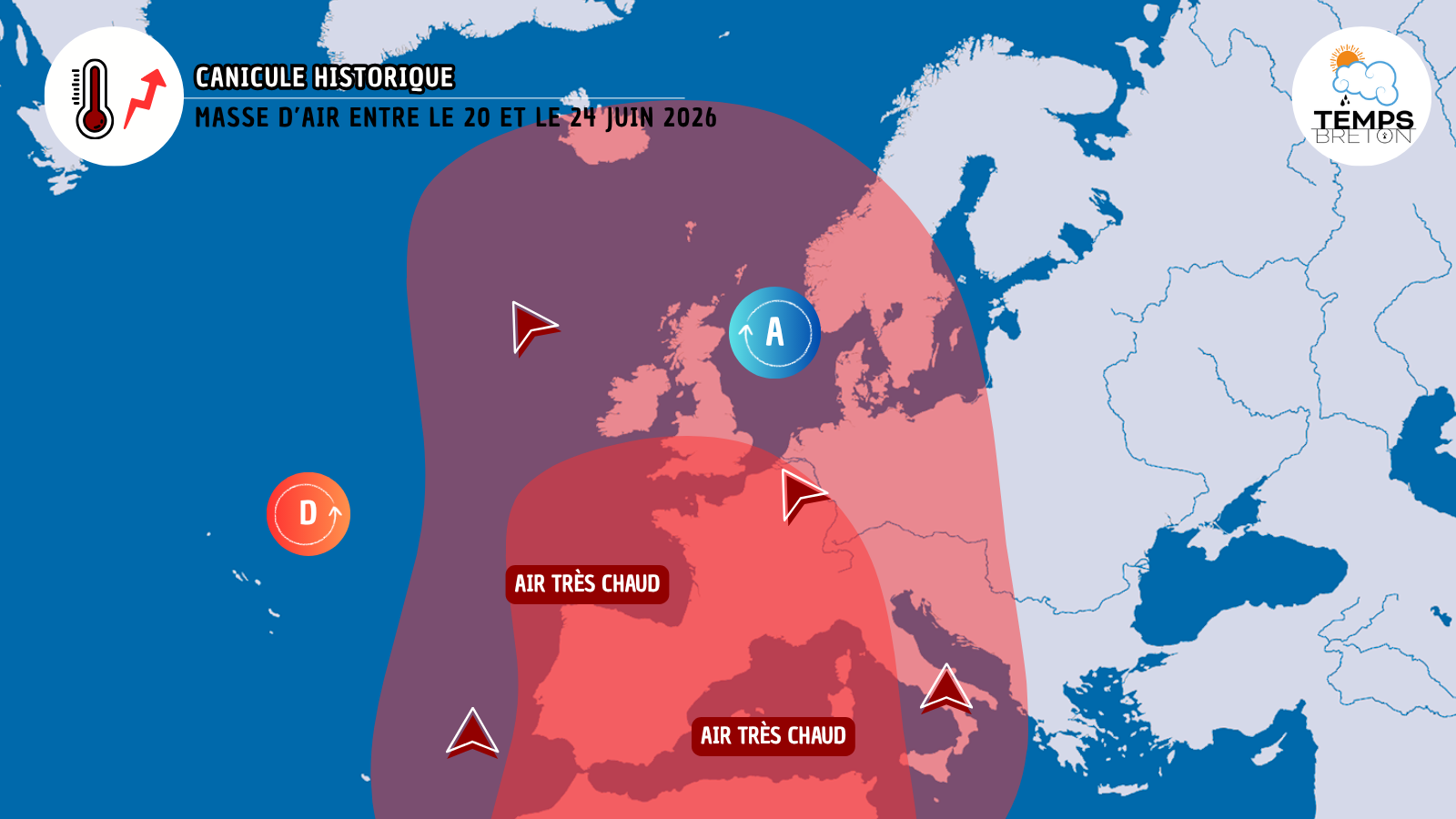 Canicule dès ce week-end :  vives inquiétudes sur la Loire-Atlantique et le Morbihan