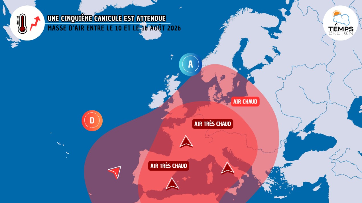 Une cinquième canicule arrive, la Bretagne concernée !